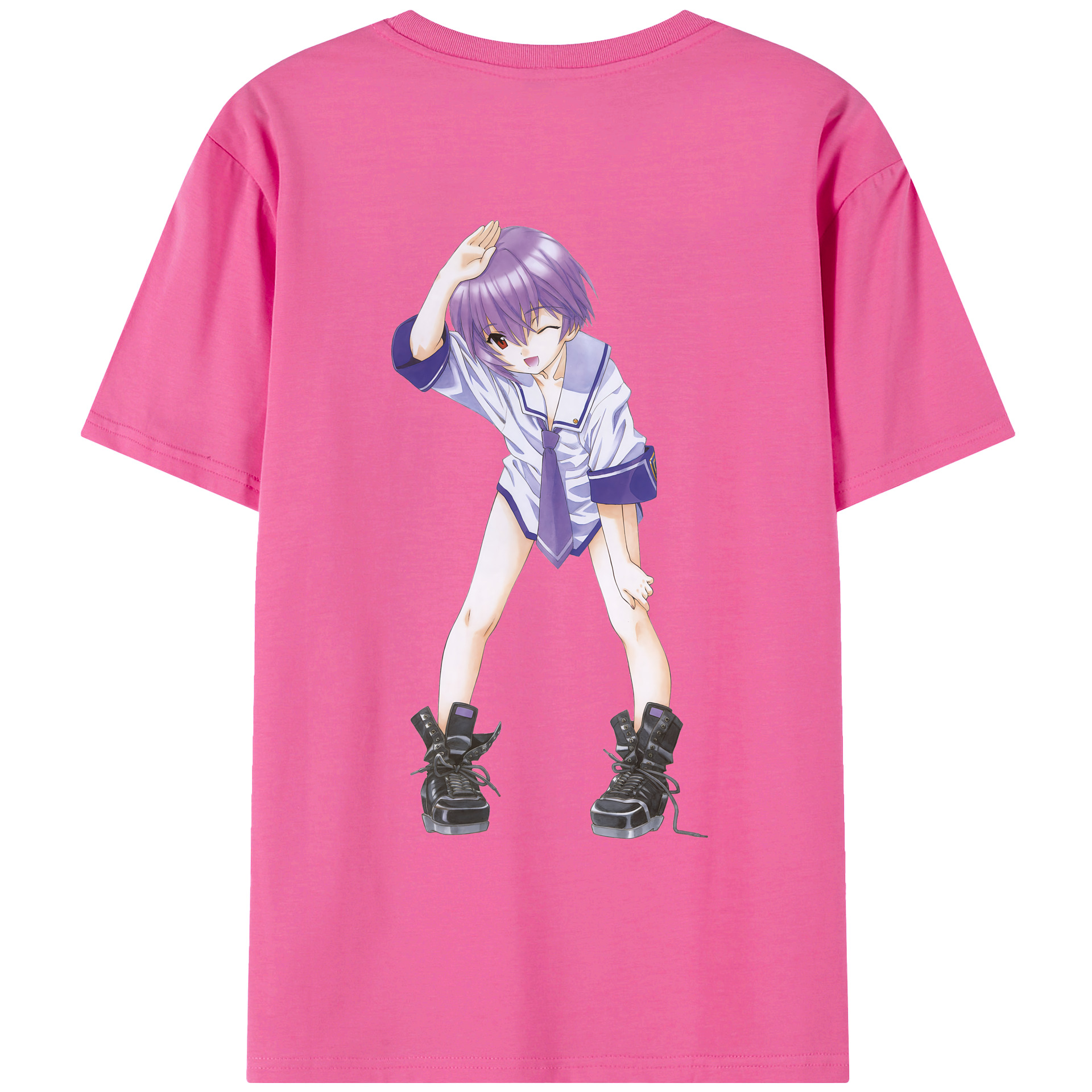（画像用） EVA 新世紀エヴァンゲリオン レディース半袖Tシャツ(バックプリント)